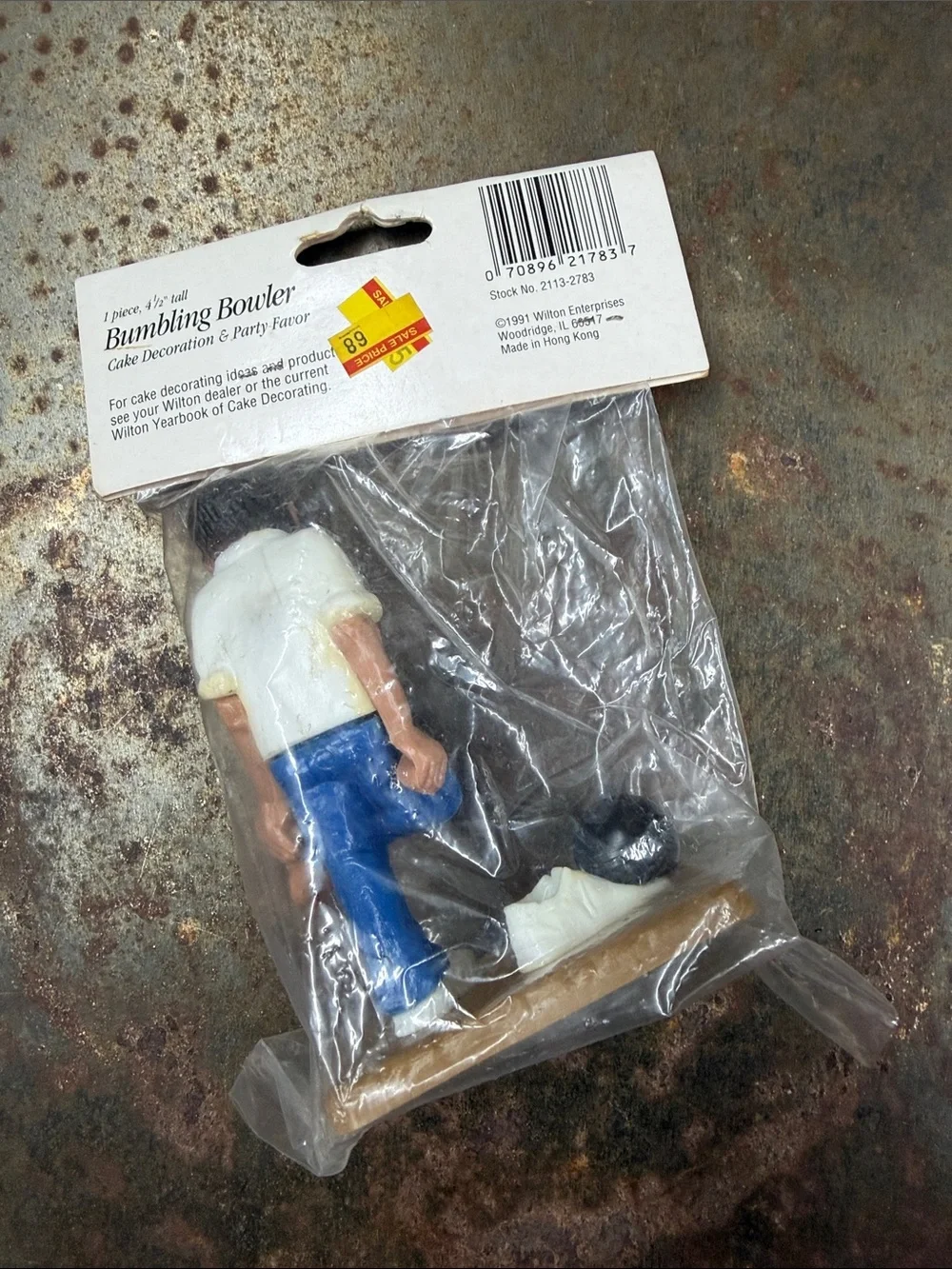 Wilton Bumbling Bowler Figurine (Sealed ‘91) & Pop Top Ball and Pins(Open-20 ct)